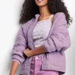 Wild Fable NWT Hooded Quilted Jacket Light Purple Full Zip Size Small S NEW Photo 0