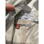 Anthropologie  Pilcro Cut-Off Short Overalls Size 27‎ Denim Watercolor Photo 4