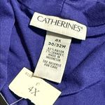 Catherines  plus size 4X 30/32W purple open front cardigan loose flowy new tags Photo 7