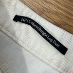 Talbots  Straight Leg Stretch Corduroy Pants Size 14P Cream NEW Casual Fall Basic Photo 4