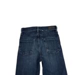 AGOLDE Jeans Camile High Rise Slim Dark Blue Denim Jean In Jade Color Size 24 Photo 2