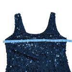 As You Wish Black Sequins Fringe Lined Flapper Large Size 12 Photo 11