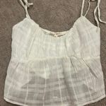 LA Hearts  White Babydoll Crop Top Photo 0