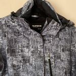 Sunice gray pattern hooded ski jacket Black Size 12 Photo 1