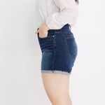 Madewell Curvy High Rise Denim Shorts in Canterdale Wash Photo 2