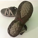 Teva  Tirra Adjustable Sandals Women's Size 11 Tan Gray Hiking Outdoor Trail Photo 7