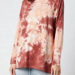 We The Free Free People Be Free Tie Dye Top - Cabernet Combo M  Photo 0
