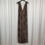 Good American Leopard Print Always Fits Plisse Knotted Romper Sz.5-8(2x-5X) NWT Photo 4