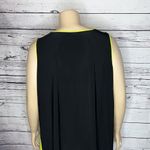 Avenue Size 18/20 Black & White Stripe w/ Chartreuse Trim V Photo 4