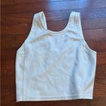 Lululemon athletica Cream Ribbed Tank Top Photo 0