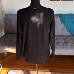 J.J. Winks Black Long Sleeve "Sweater Weather" Women's Top Size Small Photo 2