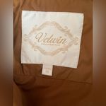 Tan Puffer Duck Jacket for Women Brown Size M Photo 10