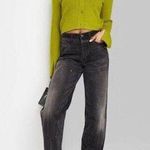 Wild Fable Women's High-Rise Straight Jeans Black Wash Size 4/32" NWT Photo 0