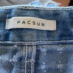 PacSun  Light Blue Allover Ripped Boyfriend Jeans Photo 4
