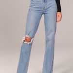 Abercrombie & Fitch  The 90s Straight Utra High Rise Size 26 / 2 Short Photo 0