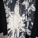 Truth + Style  Floral Print Open Front Long Sleeve Pleated Cardigan Top Photo 4