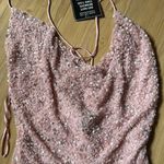 Retrofete MICH SEQUIN DRESS Pink Size XS Photo 2