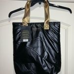 Calvin Klein FRAGRANCES Black Tote Bag w/ Gold Shoulder Strap NEW w/ Tag! Photo 0