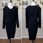 Jones New York  LBD Sheath Dress Long Sleeve s were w a Photo 1