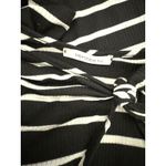 Herimbe Tu Black and White Striped Dress Women’s Small Photo 5