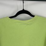 Champion  Womens Reverse Weave Cut Off Long Sleeve Vintage Crop Sweatshirt Size L Photo 11