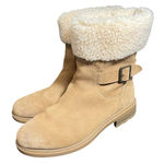 UGG  1120773 Harrison Cuff Suede Boots Ladies Size‎ 9.5 Chestnut Waterproof 3217 Photo 0