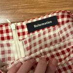 Reformation Gingham Pants Photo 6