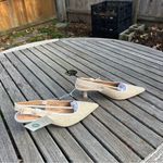 A New Day Nwt Women's Milan Slingback Heels - size 8.5 pearl wedding guest Photo 1