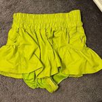 Free People Movement Green Fp Movement Flirt Shorts Photo 0