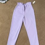 Anthropologie Jessy B  Paper-bag Waist Purple Jeans Photo 3