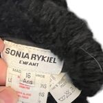 Sonia Rykiel Enfant Black Hoodie Coat‎ Size 16 Photo 4