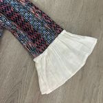 ZARA NWOT  ECRU EMBROIDERED BOHO JACKET CARDIGAN BLOGGERS Aztec Ethnic Flowing Photo 9