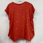 Democracy  women’s medium Shirt celestial moon stars v-neck Photo 1