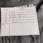 Joan Rivers Womans Button Up Blouse Size L Americana Ruffles Professional Career Photo 11