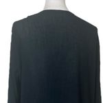 La Blanca  Swim Coverup Black Gauze Lace Embroidery V-neck Women’s Size Large Photo 7