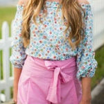 J.Crew  Liberty Edenham Floral Off The Shoulder Blouse, 4 Photo 0