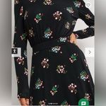 BODEN Puff Sleeve Jersey Midi Dress Black Size 6P Photo 1