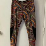 ABS Allen Schwartz Paisley Print Leggings size S Photo 0