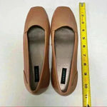 ARRAY Tan Soft Leather Freedom Squared Toes Loafer Flats Shoes Size 7M Boho Brown Photo 7