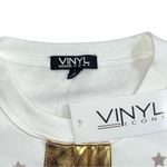 Vinyl Icons Present Bow Sweatshirt Gold Size L Photo 4