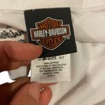 Harley Davidson Harley-Davidson Sleeveless Top White Black Colorblock Logo‎ Patch Medium Biker Photo 3