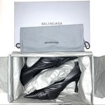 Balenciaga NEW 80mm Drapey Leather Pumps Photo 9