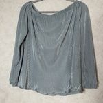 Entro Off shoulder NWT blue blouse Photo 1