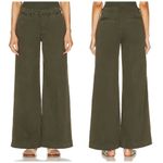 frame denim FRAME Wide Leg Tomboy Trouser Olive Green Photo 2
