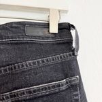 AG Adriano Goldschmied Adriano Goldschmied Chrissy Bermuda Raw Hem Jean Shorts Dark Wash Black Size 26 Photo 6