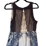 Free People Russian Plate Blue Lace Back Hi-Low Dress Women's Small boho Photo 9