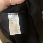 Everlane 3/4 Long Sleeves Shift Dress Mini Short Black Ponte Stretch Size 6 (S) Photo 5