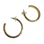 Alison Lou x J.Crew Crystal Hoop Earrings Gold Photo 9