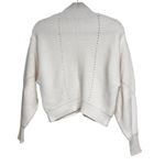 Joie  Mock Turtleneck Button Detail Sweater Cream XXS Photo 1