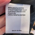 Keepsake The Label Women’s Jacquard Peplum Black & Silver Metallic Dress Size L Size L Photo 8